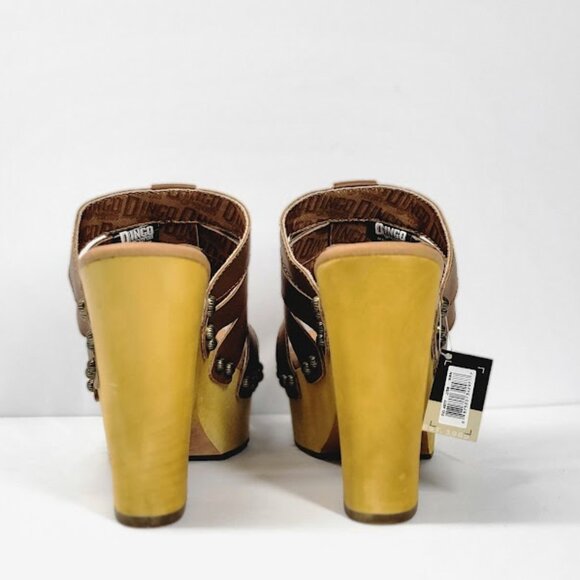 DINGO dagwood platform slide sandal Sz 8.5 NEW - Picture 6 of 7
